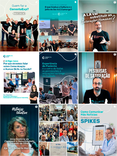 Gestão de Redes Socias ConectaExp